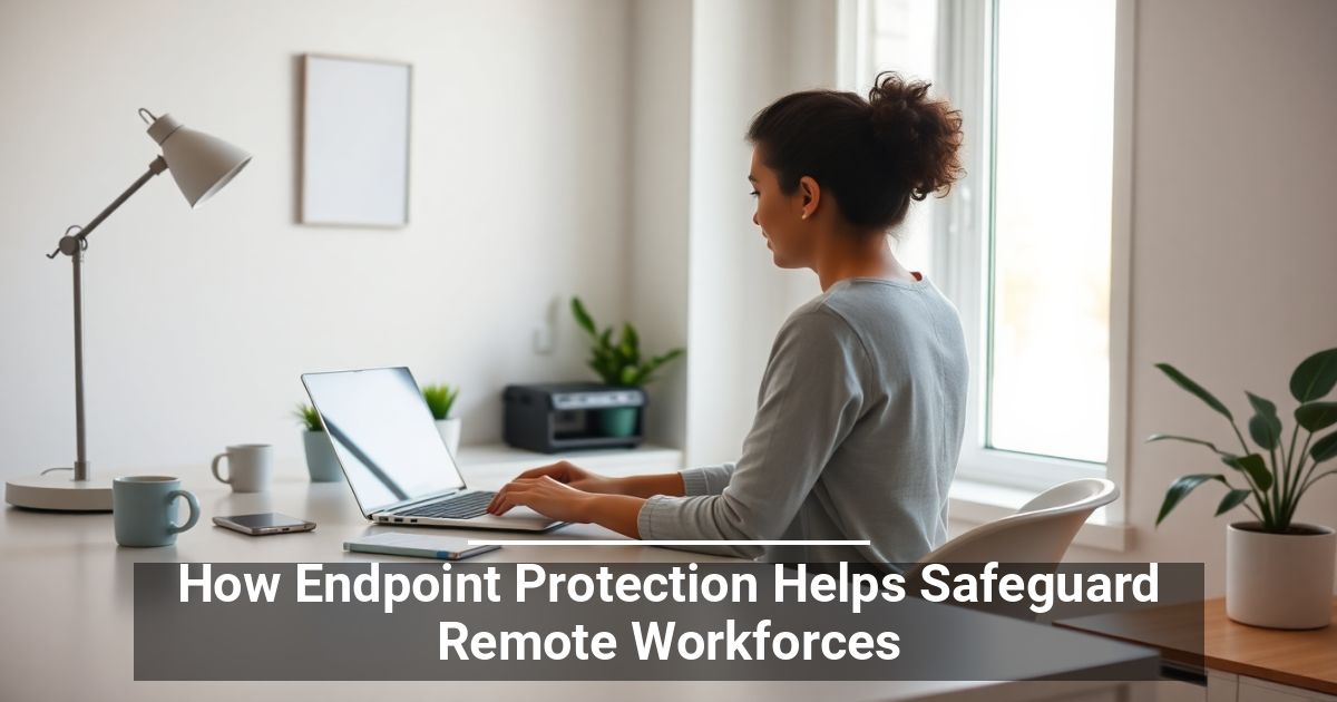 How Endpoint Protection Helps Safeguard Remote Workforces